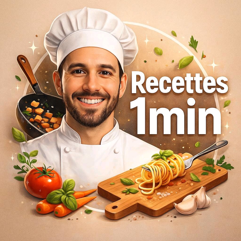 RECETTES 1 MINUTE